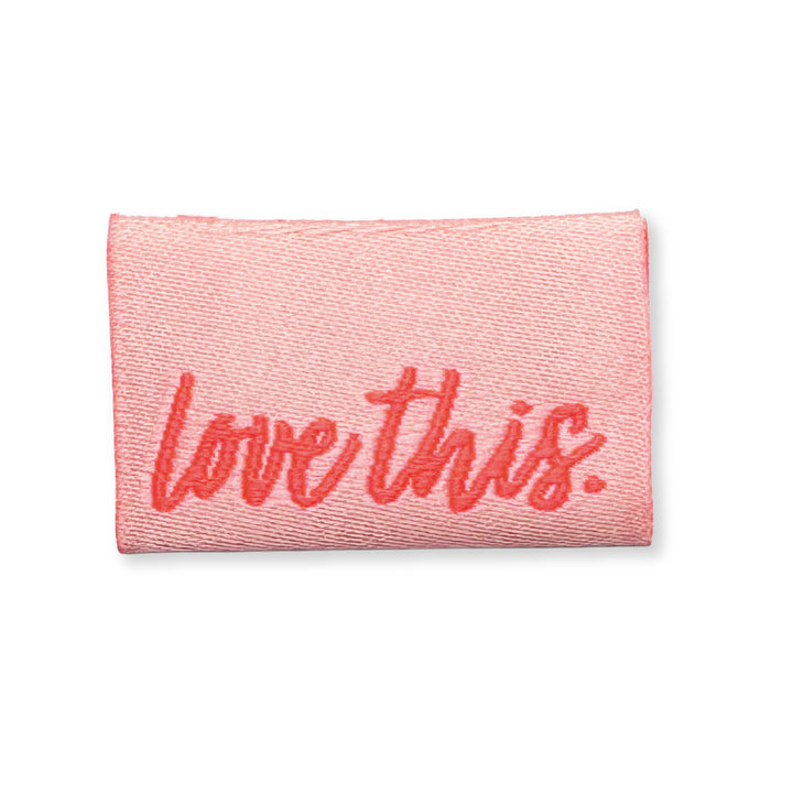 Weblabel "love this!"
