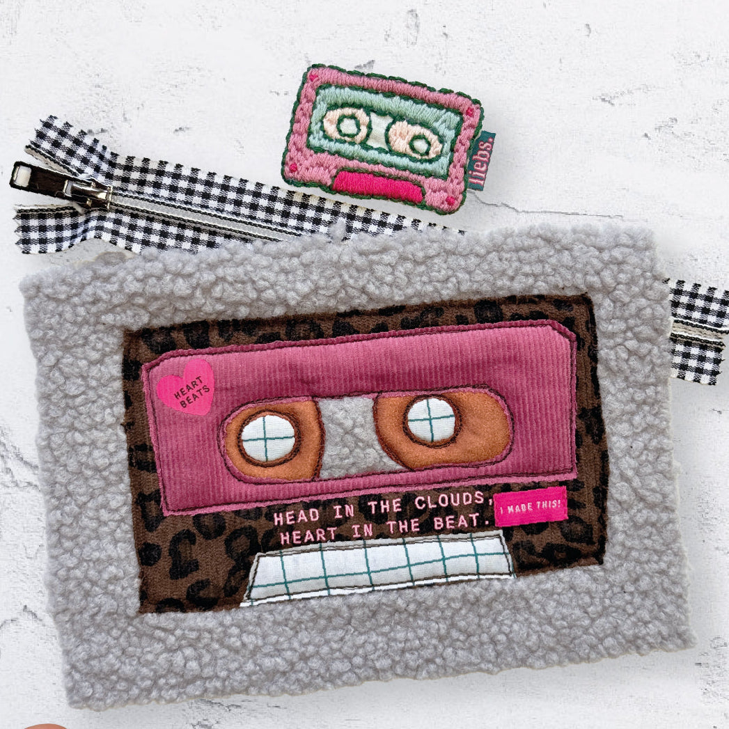 Webpatch "I MADE THIS!" Mini - Pink - 3 Stück