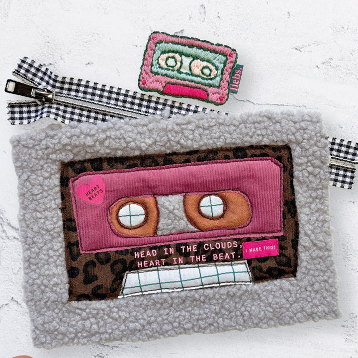 Webpatch "I MADE THIS!" Mini - Pink - 3 Stück