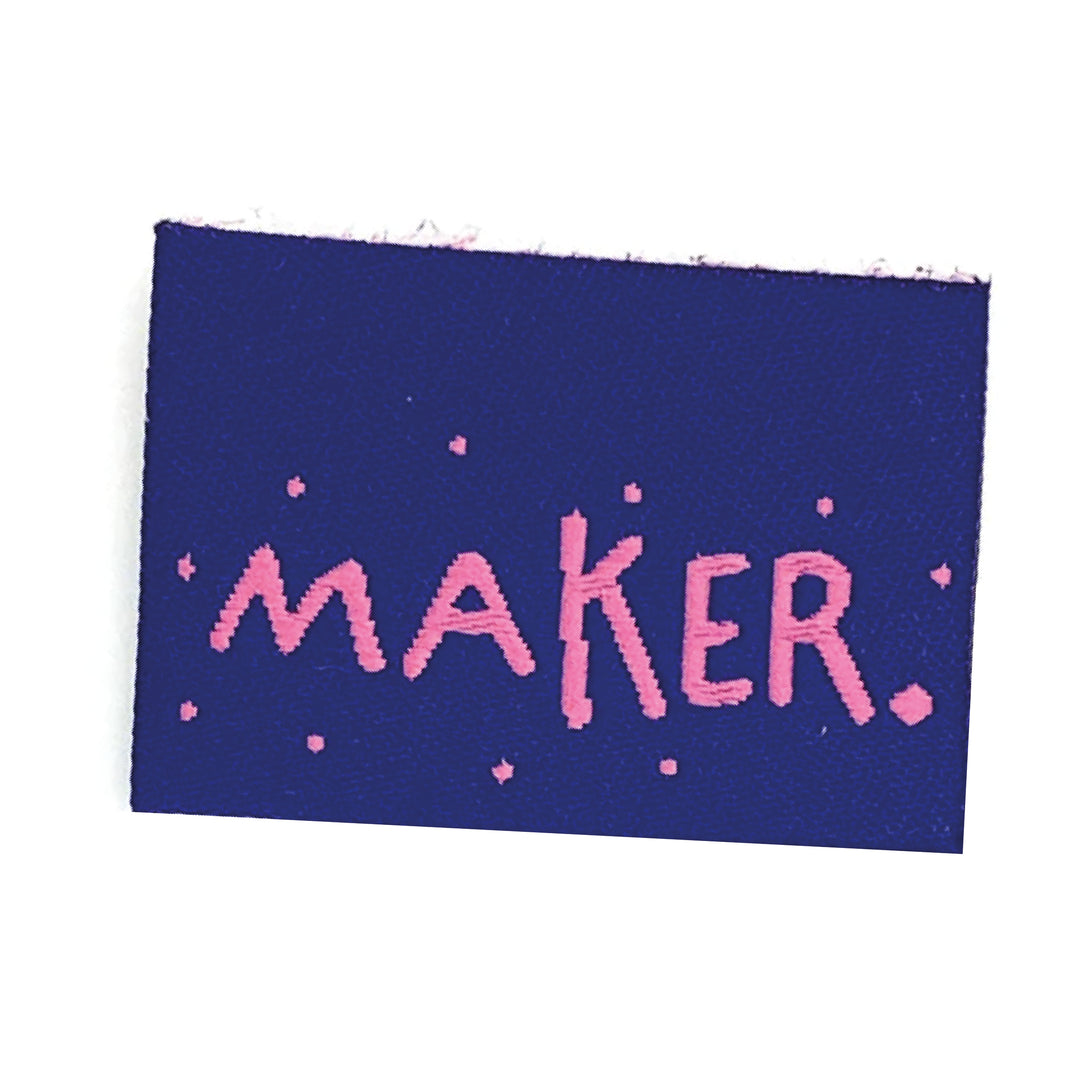 Weblabel Maker - Marine - 3 Stück