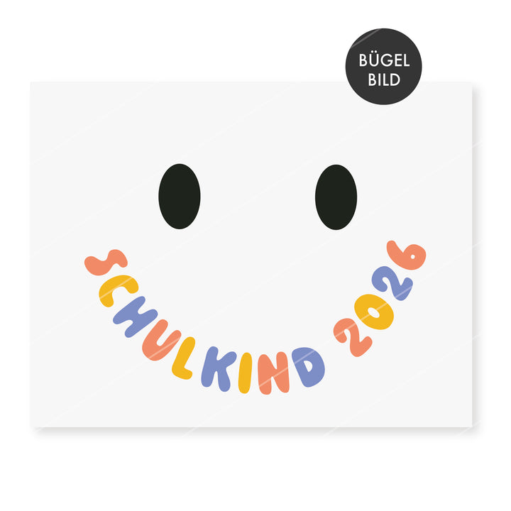 Bügelbild "Schulkind 2026"