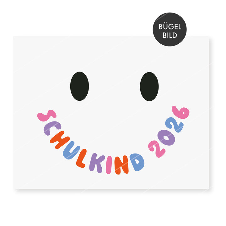Bügelbild "Schulkind 2026"