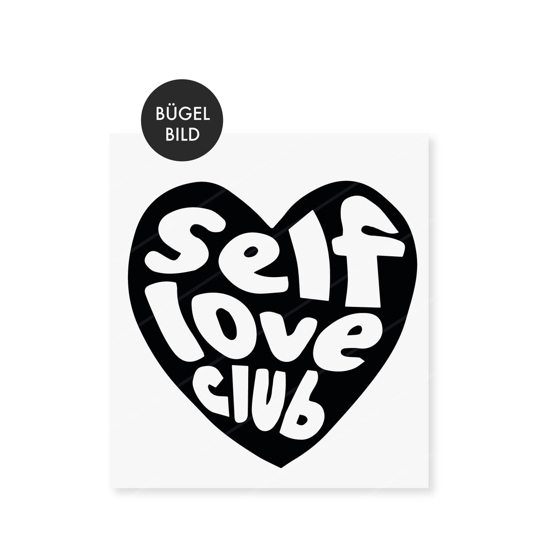 Bügelbild "Selflove Club"