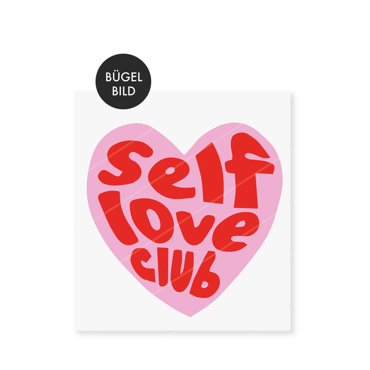 Bügelbild "Selflove Club"