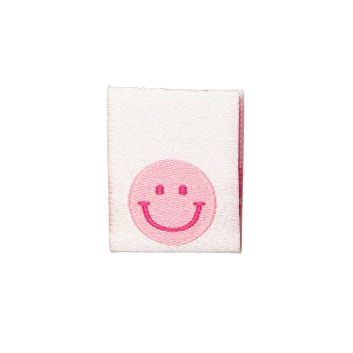 Weblabel Smile ey - Pink - 3 Stück
