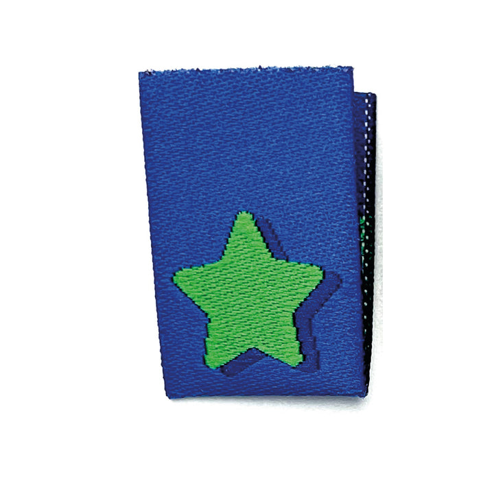 Weblabel Stern - Blau