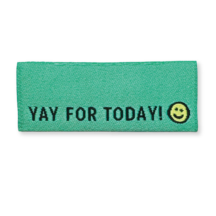 Weblabel "YAY for today" - Türkis