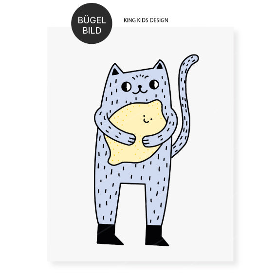 Bügelbild "Lemon Cat"