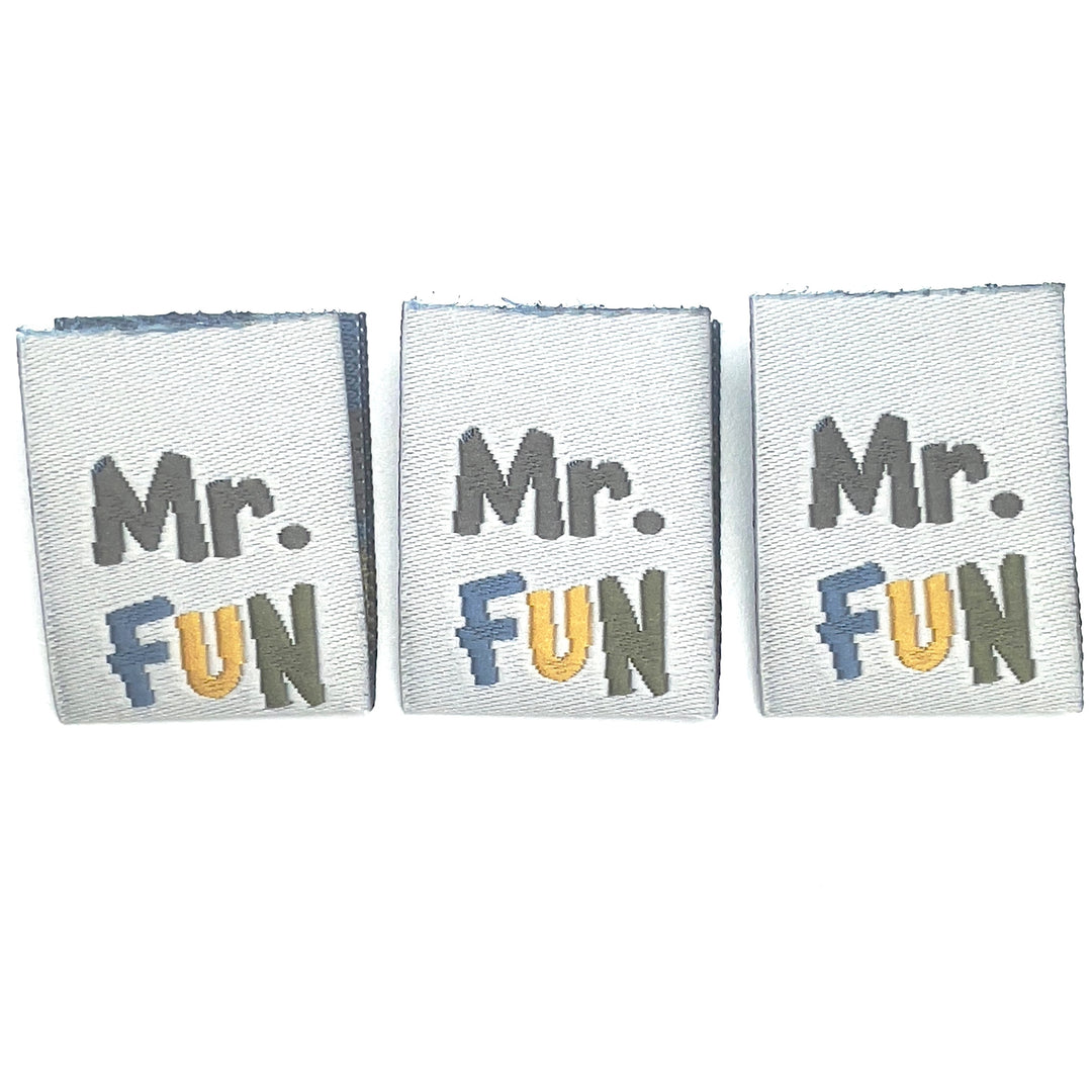 3 Weblabel "Mr. Fun" - Bunt