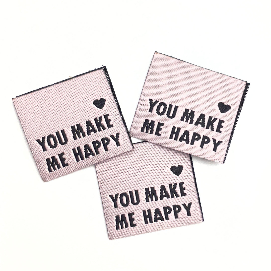 3 Weblabel „You make me happy “ - Rosa
