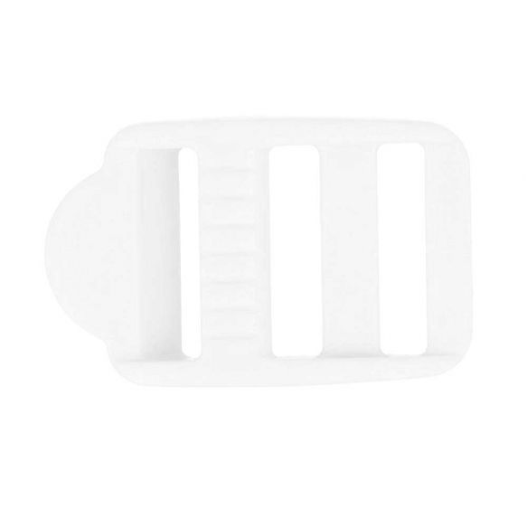 Verstellbare Schnallen - 15 mm Weiß