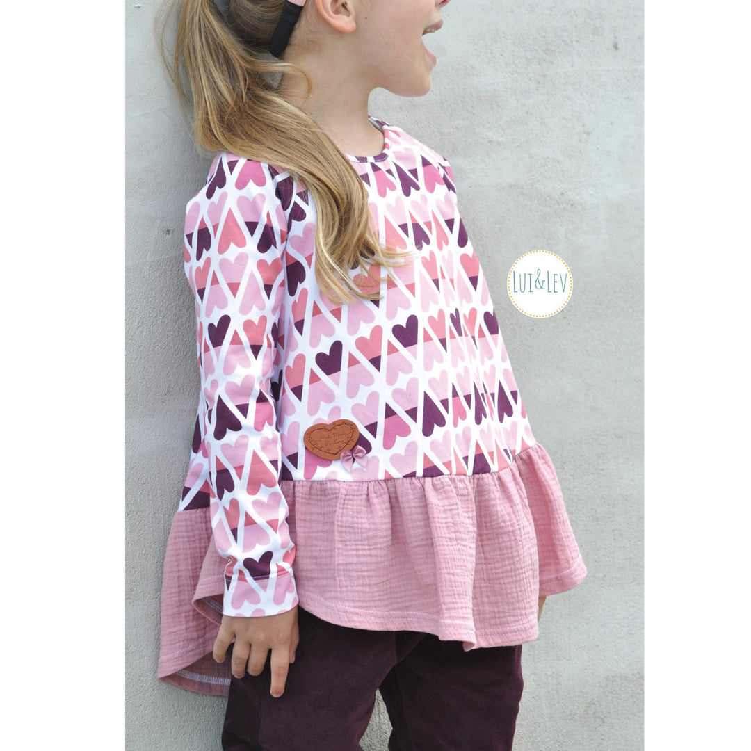 0,5 m Sommerherzen - Jersey