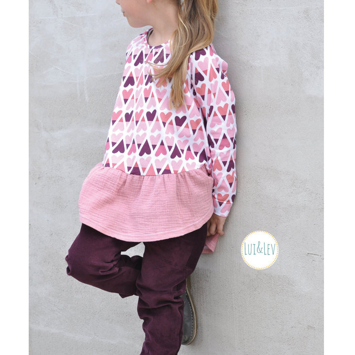 0,5 m Sommerherzen - Jersey