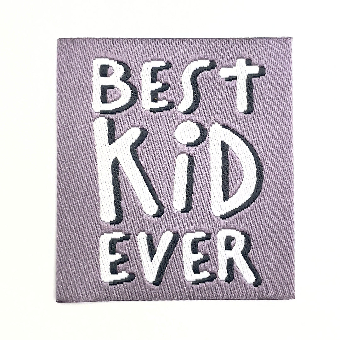 3 Weblabel „Best Kid Ever" - Lila