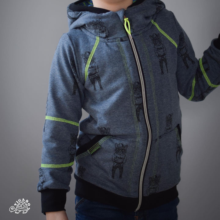 3 Weblabel "Supercool" - Schwarz Neon