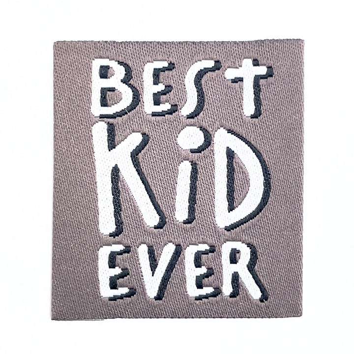 3 Weblabel „Best Kid Ever" - Braun