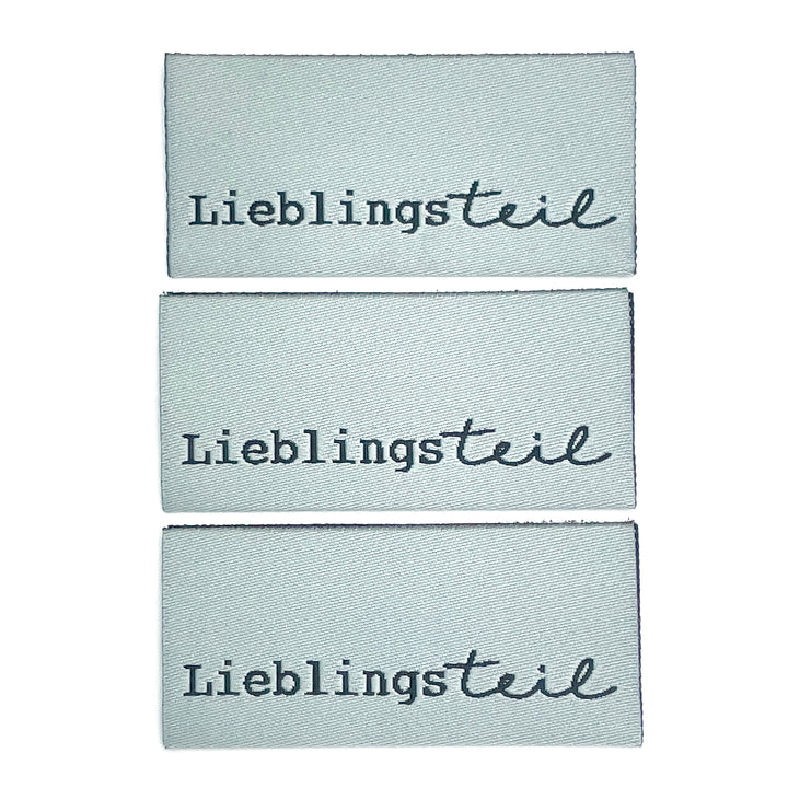 3 Weblabel „Lieblingsteil“ - Smokey Mint