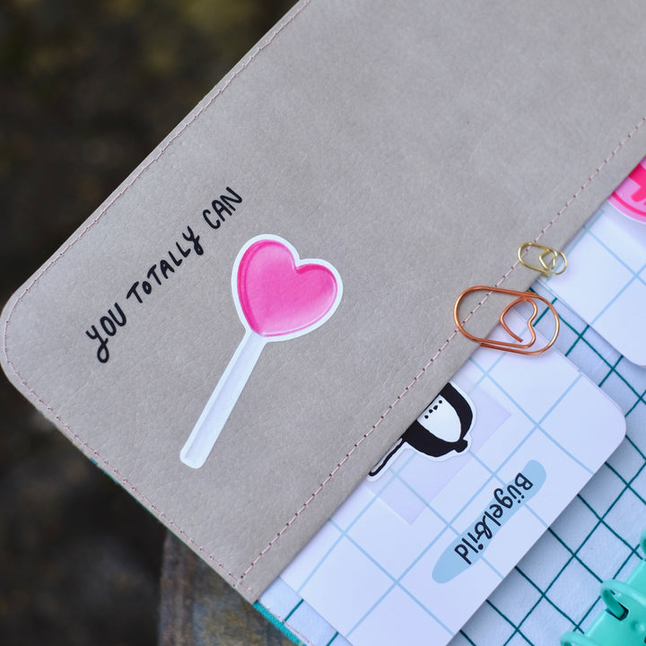 Set Bügelbilder Selflove Club und Lolli