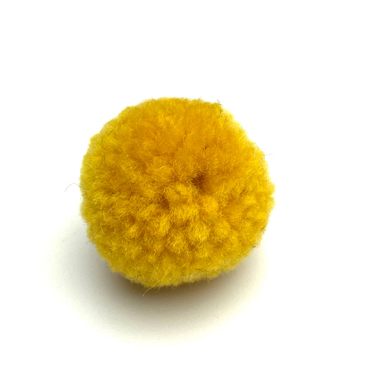 Pompon 30 mm - Senf