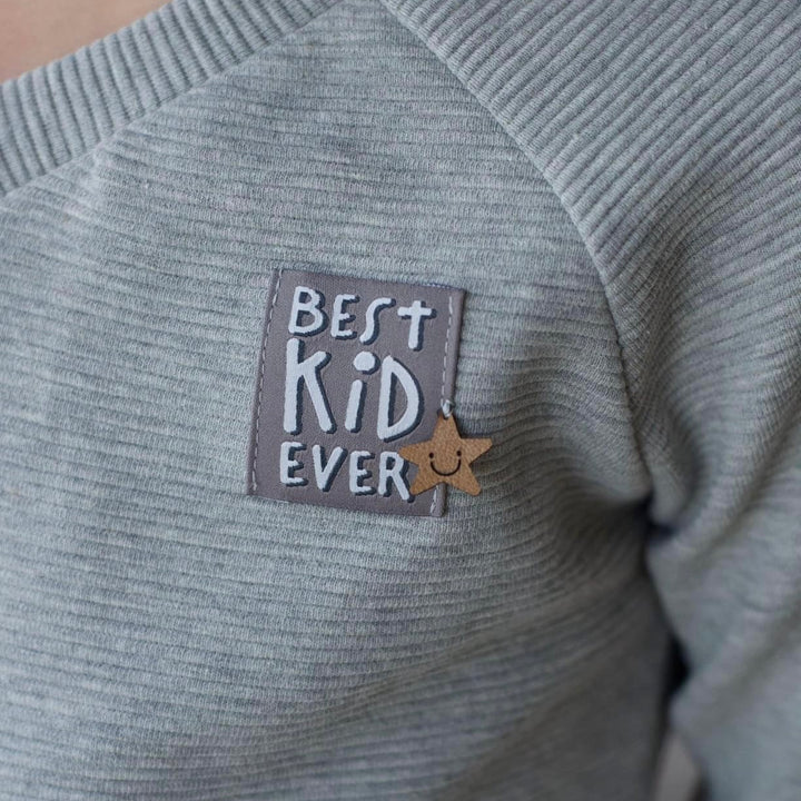 3 Weblabel „Best Kid Ever" - Braun