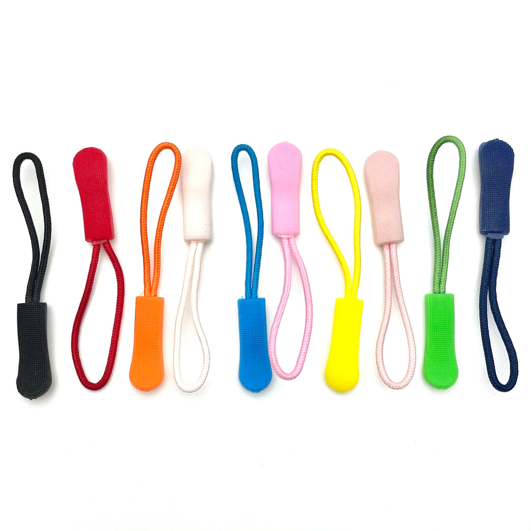5 Zipper Zierteil - Farbauswahl