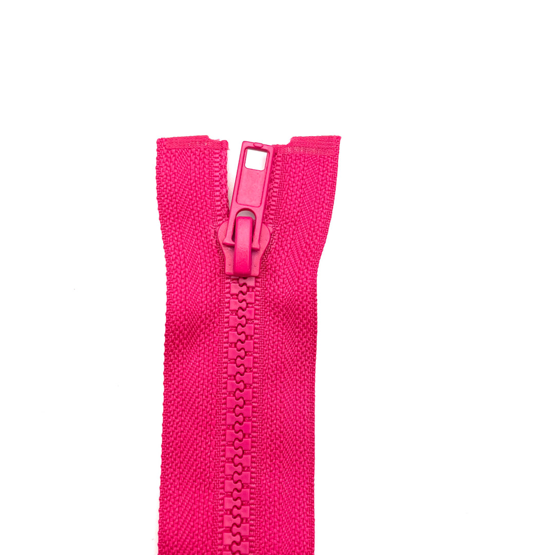 Jackenreißverschluss 60 cm - Pink
