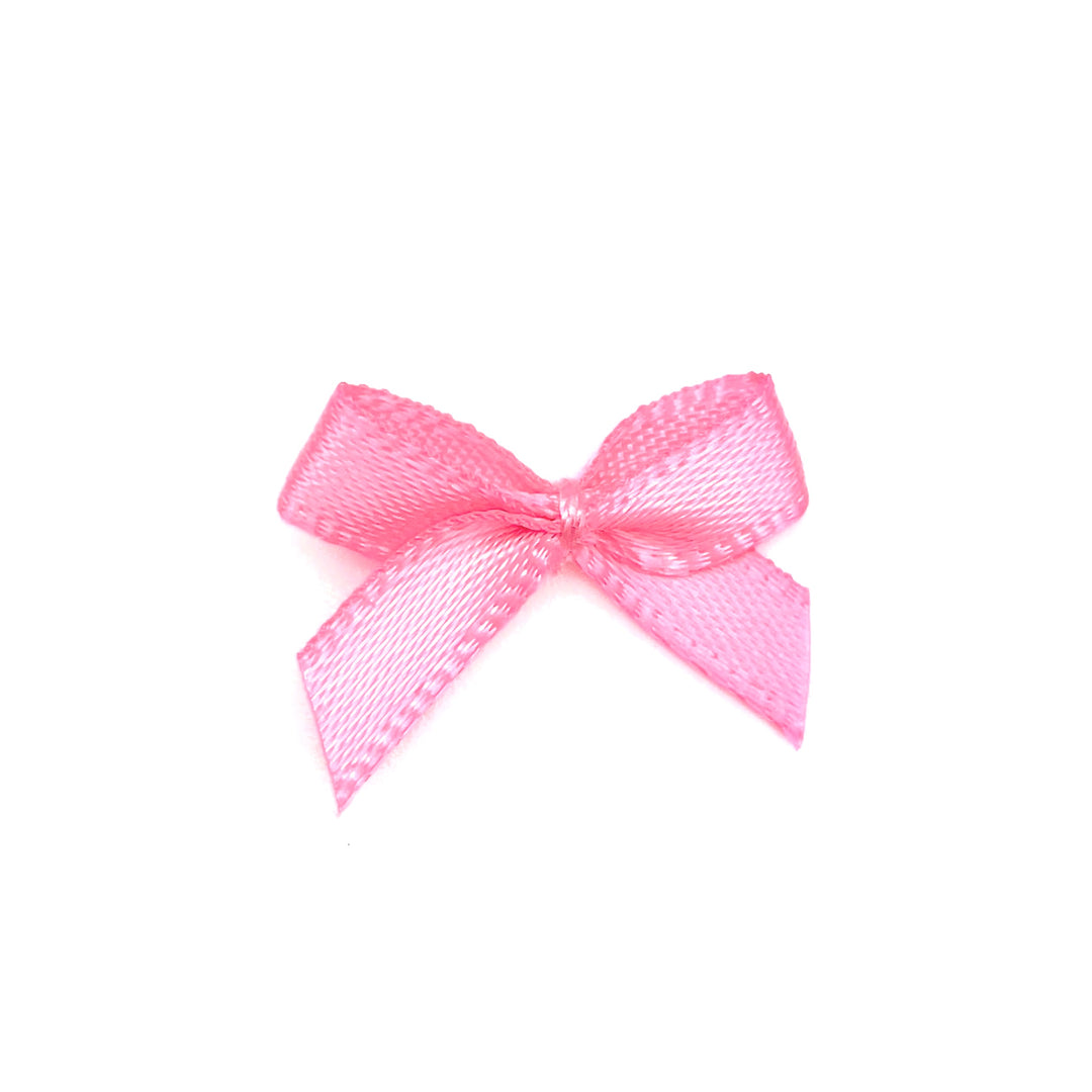 10 Mini Schleifen - Pink
