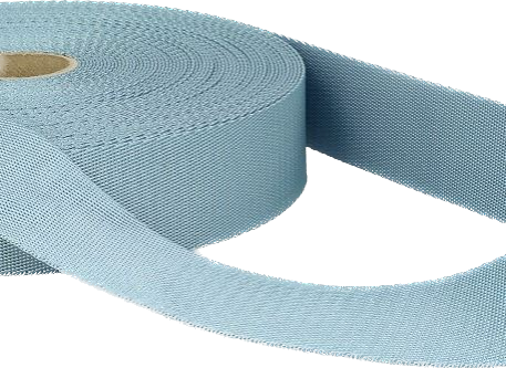 1m Polyester Gurtband 15 mm - Blau