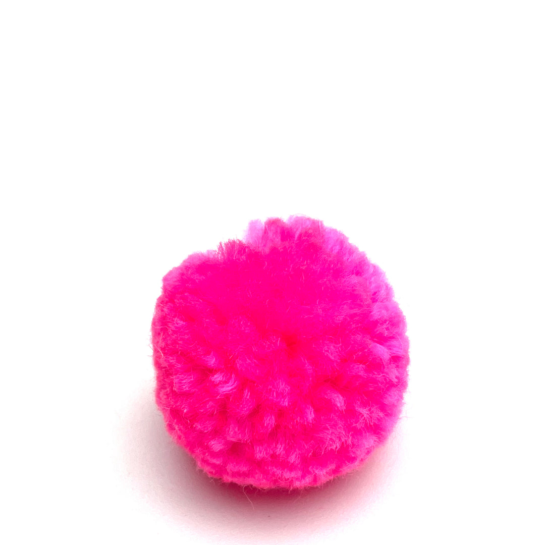 Pompon 30 mm - Neon Pink